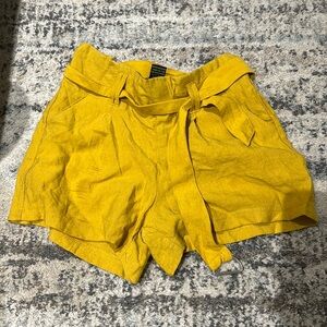 Yellow shorts